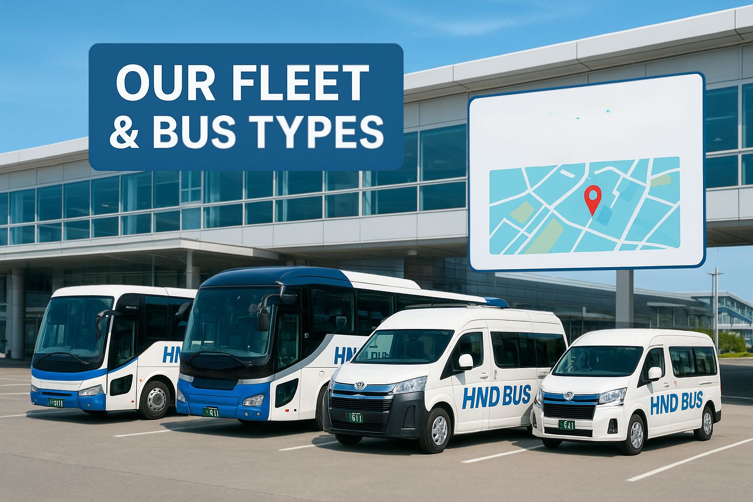 our fleet & bus types